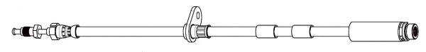 Flexible de frein CEF 515327