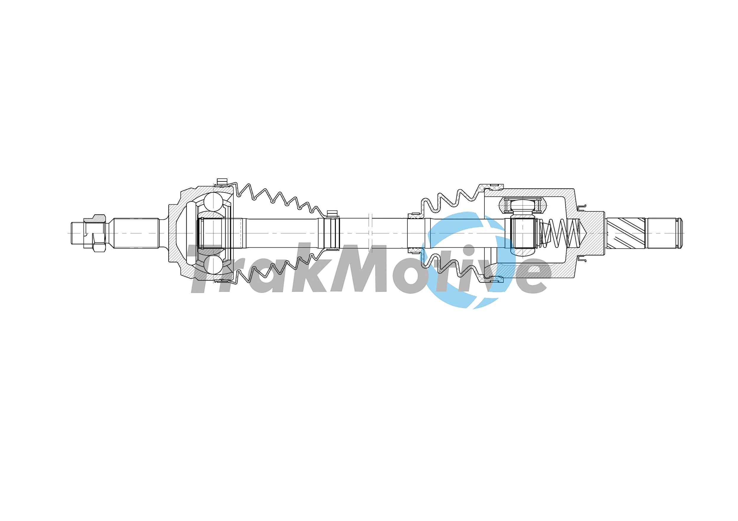 Arbre de transmission TrakMotive 30-2062