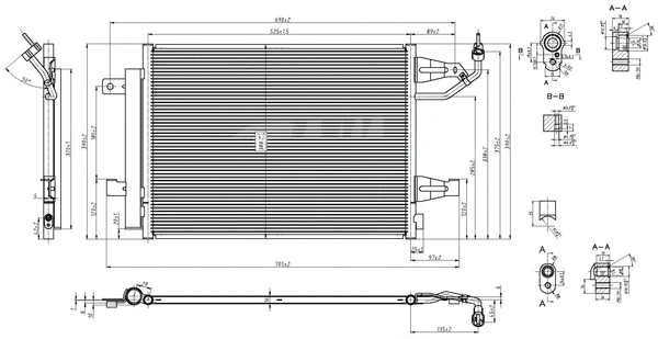 Condenseur, climatisation PowerMax 7110299