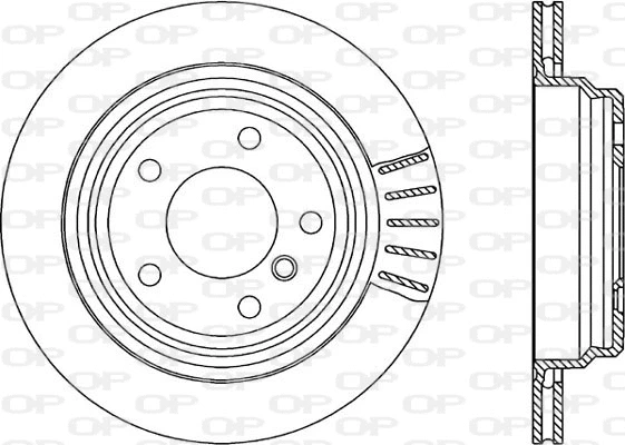 Disque de frein OPEN PARTS BDR1754.20