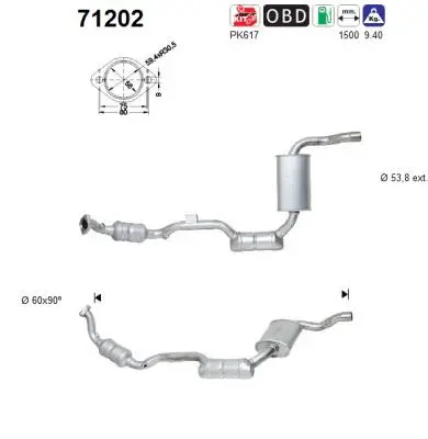 Catalyseur AS 71202