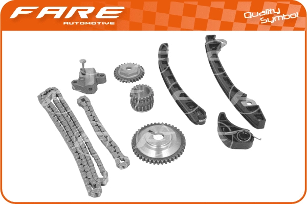 Kit de distribution par chaîne FARE SA 15221
