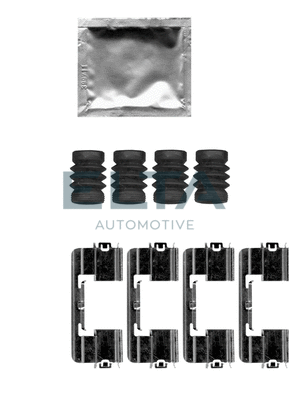 Kit d'accessoires, plaquette de frein à disque ELTA AUTOMOTIVE EA8863