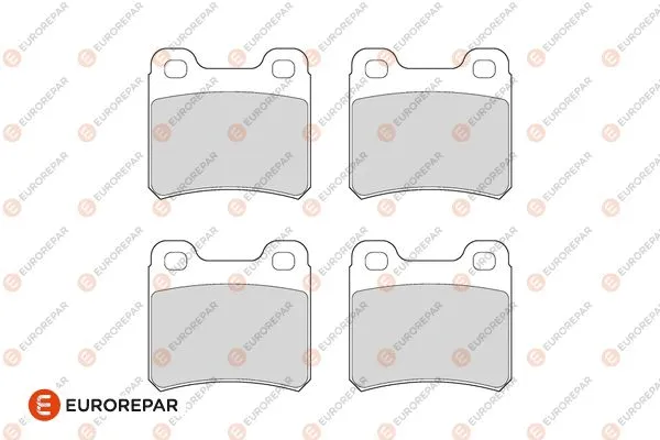 Kit de plaquettes de frein, frein à disque EUROREPAR 1686277380