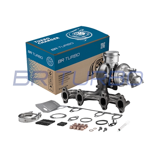 Turbocompresseur, suralimentation BR Turbo 54399880072RSM