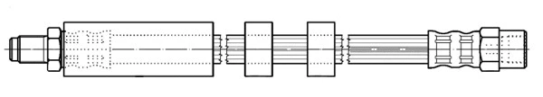 Flexible de frein CEF 511226