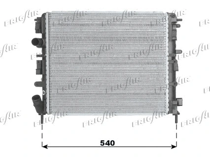 Radiateur, refroidissement du moteur FRIGAIR 0109.3078
