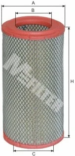 Filtre à air MFILTER A 824