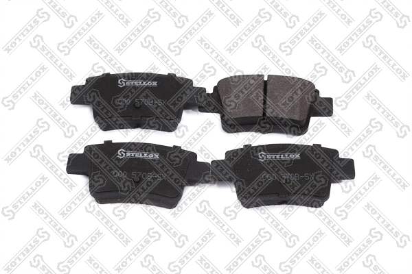 Kit de plaquettes de frein, frein à disque STELLOX 000 570B-SX