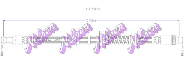 Flexible de frein KAWE H4236N