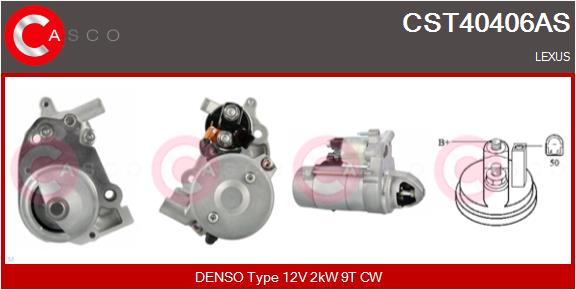Démarreur CASCO CST40406AS