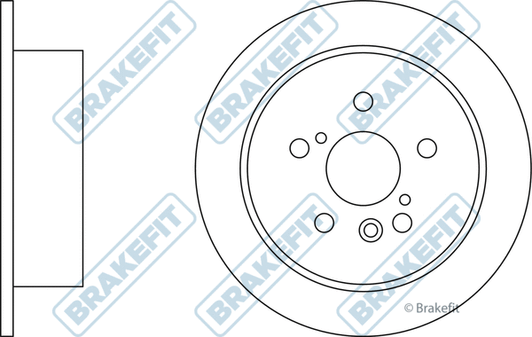 Disque de frein APEC SDK6540