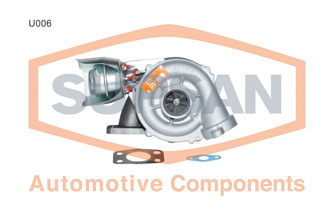 Turbocompresseur, suralimentation SUPSAN Automotive Components U006