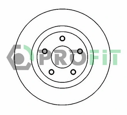 Disque de frein PROFIT 5010-2019