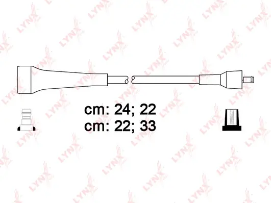 Kit de câbles d'allumage LYNXAUTO SPC6311