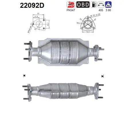 Catalyseur AS 22092D
