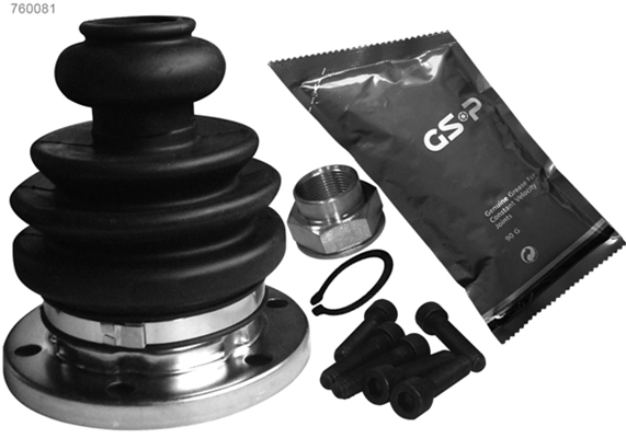 Jeu de joints-soufflets, arbre de commande GSP-BR 760081