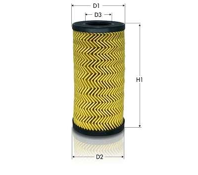 Filtre à huile TECNECO FILTERS OL2184E