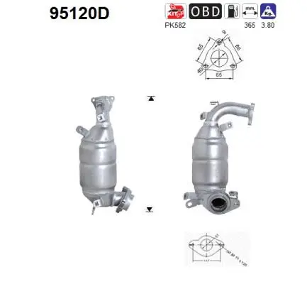 Catalyseur AS 95120D