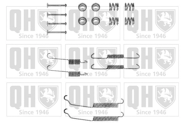 Kit d'accessoires, mâchoire de frein QUINTON HAZELL BFK285