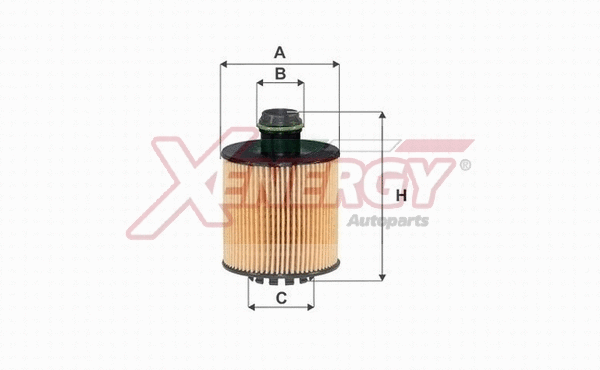 Filtre à huile AP XENERGY X1596826