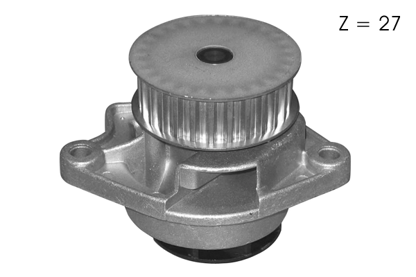 Pompe à eau, refroidissement du moteur TECDRIVE TPAE0035