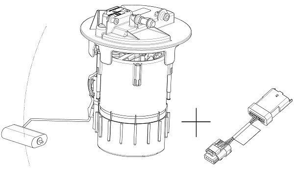 unité d'alimentation de carburant AIS AIS00158