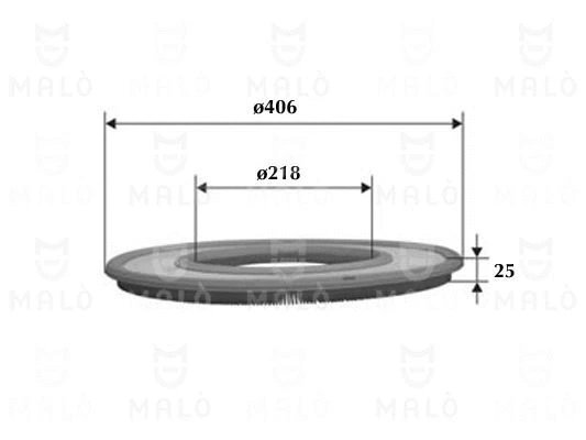 Filtre à air AKRON-MALÒ 1500290
