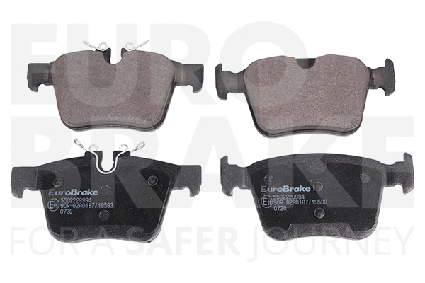 Kit de plaquettes de frein, frein à disque EUROBRAKE 5502229994