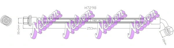 Flexible de frein KAWE H7298