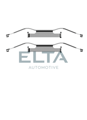 Kit d'accessoires, plaquette de frein à disque ELTA AUTOMOTIVE EA8538