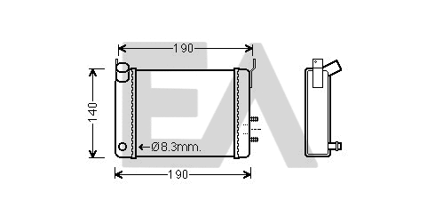 Système de chauffage EACLIMA 45C60006