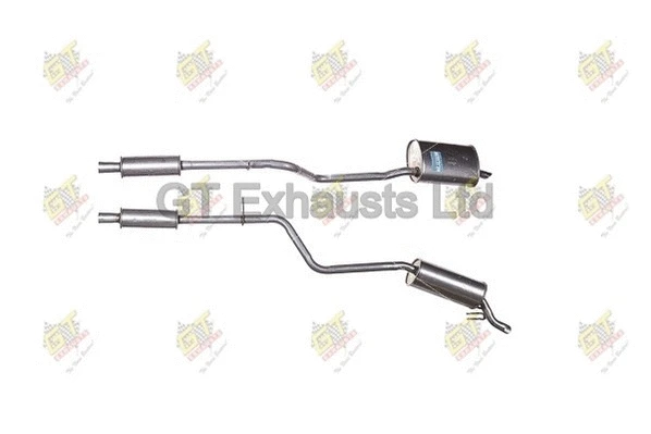 Silencieux arrière GT Exhausts GFT808