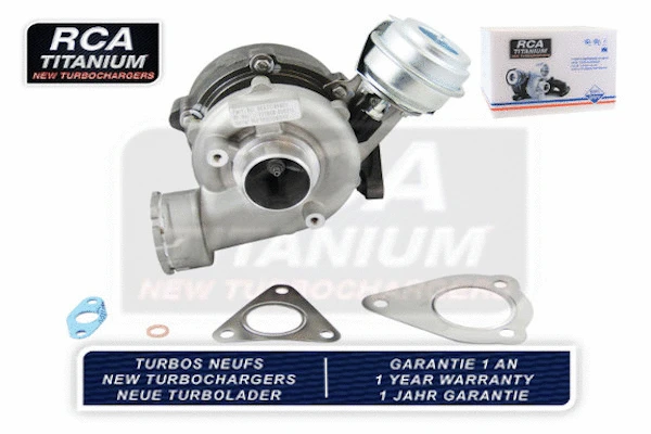 Turbocompresseur, suralimentation RCA FRANCE RCA7178582X