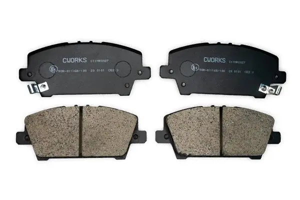 Kit de plaquettes de frein, frein à disque CWORKS C11NR0027