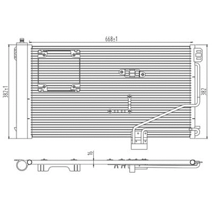 Condenseur, climatisation PowerMax 7110404