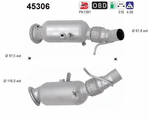 Catalyseur AS 45306