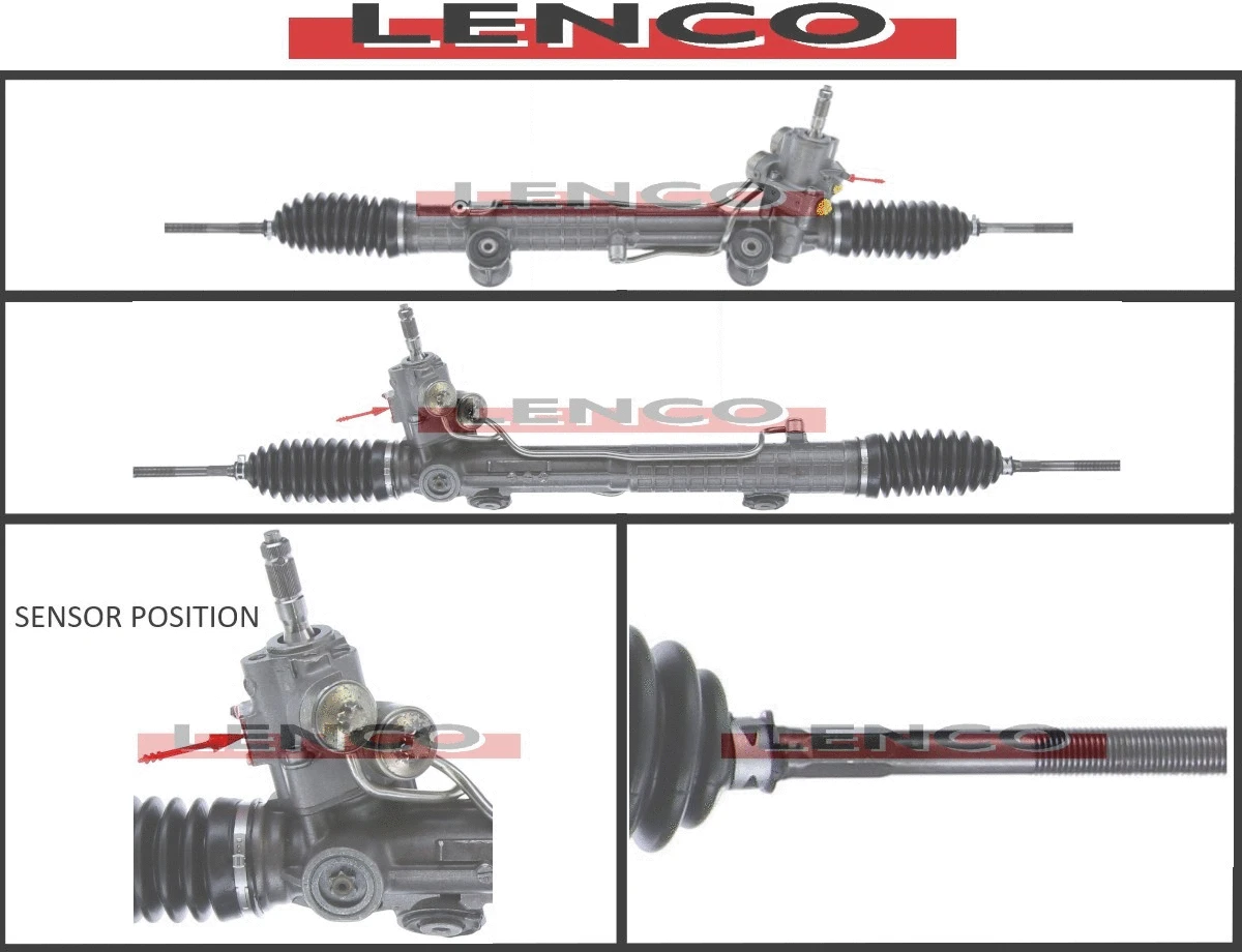 Crémaillère de direction LENCO SGA613L