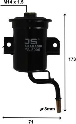 Filtre à carburant JS ASAKASHI FS8006