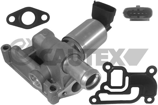 Vanne EGR, commande des gaz d'échappement CAUTEX 960019