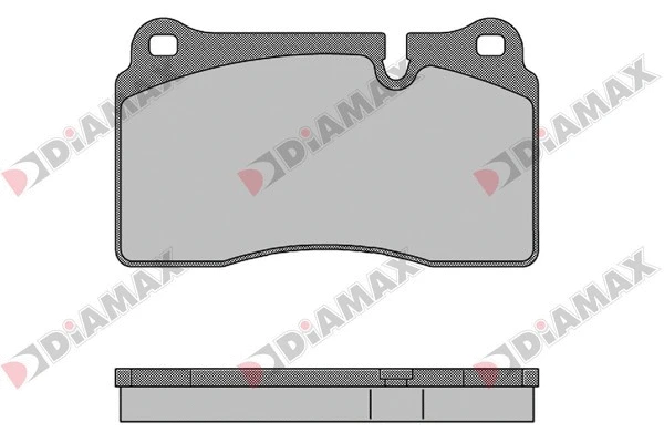 Kit de plaquettes de frein, frein à disque DIAMAX N09467