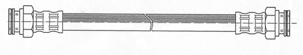 Flexible de frein CEF 510041