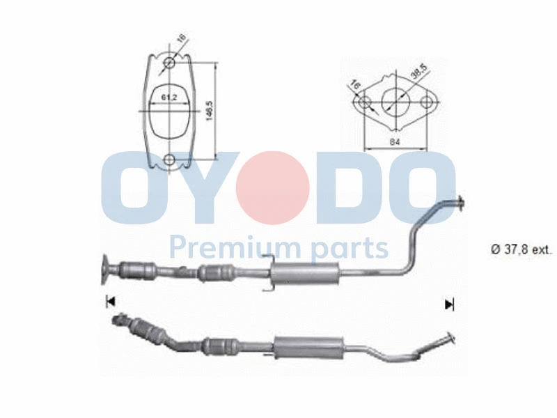Catalyseur Oyodo 10N0102-OYO