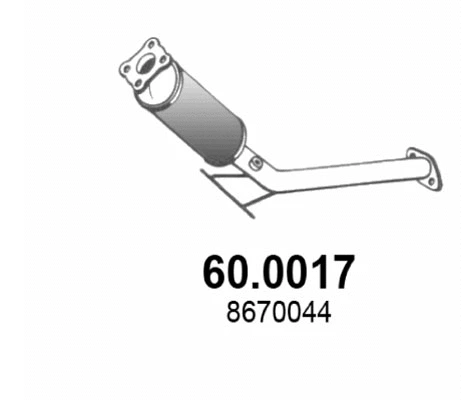 Catalyseur ASSO 60.0017