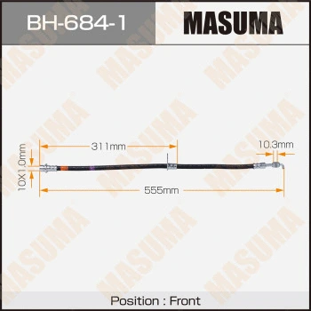 Flexible de frein MASUMA BH-684-1