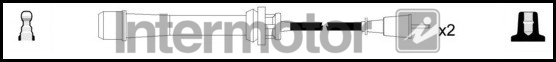 Kit de câbles d'allumage INTERMOTOR 83086