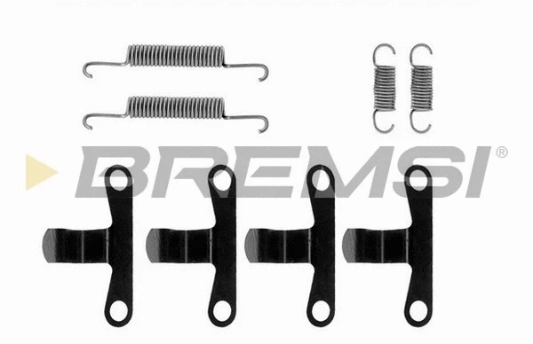 Kit d'accessoires, mâchoire de frein BREMSI SK0594