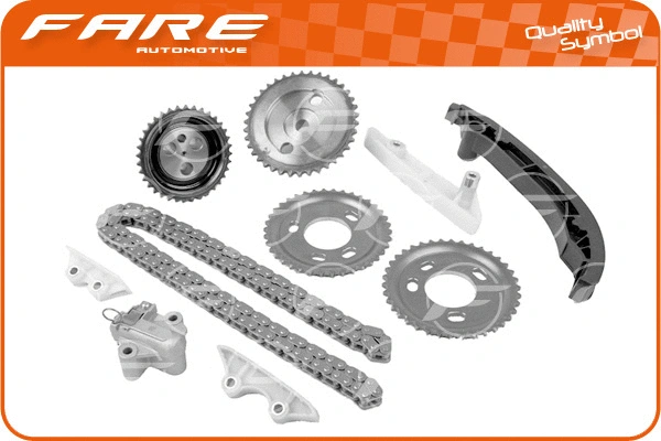 Kit de distribution par chaîne FARE SA 13845