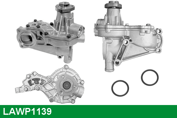 Pompe à eau, refroidissement du moteur LUCAS LAWP1139