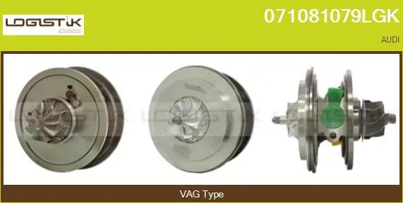 Groupe carter, turbocompresseur LGK 071081079LGK